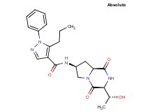 N-{(3S,7S,8aS)-3-[(1R)-1-hydroxyethyl]-1,4-dioxooctahydropyrrolo[1,2-a]pyrazin-7-yl}-1-phenyl-5-propyl-1H-pyrazole-4-carboxamide