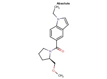1-ethyl-5-{[(2R)-2-(methoxymethyl)pyrrolidin-1-yl]carbonyl}-1H-indole