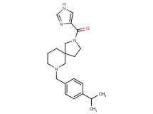 2-(1H-imidazol-4-ylcarbonyl)-7-(4-isopropylbenzyl)-2,7-diazaspiro[4.5]decane