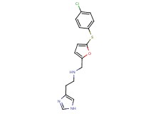 ({5-[(4-chlorophenyl)thio]-2-furyl}methyl)[2-(1H-imidazol-4-yl)ethyl]amine