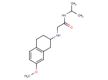 N-isopropyl-2-[(7-methoxy-1,2,3,4-tetrahydronaphthalen-2-yl)amino]acetamide