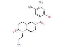 rel-(4aS,8aR)-1-(2-aminoethyl)-6-[(2-hydroxy-5,6-dimethyl-3-pyridinyl)carbonyl]octahydro-1,6-naphthyridin-2(1H)-one hydrochloride