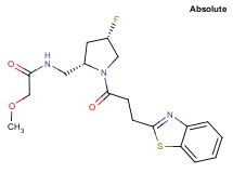N-({(2S,4S)-1-[3-(1,3-benzothiazol-2-yl)propanoyl]-4-fluoropyrrolidin-2-yl}methyl)-2-methoxyacetamide