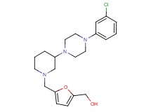 [5-({3-[4-(3-chlorophenyl)-1-piperazinyl]-1-piperidinyl}methyl)-2-furyl]methanol