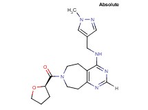 N-[(1-methyl-1H-pyrazol-4-yl)methyl]-7-[(2R)-tetrahydrofuran-2-ylcarbonyl]-6,7,8,9-tetrahydro-5H-pyrimido[4,5-d]azepin-4-amine