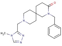 2-benzyl-9-[(4-methyl-4H-1,2,4-triazol-3-yl)methyl]-2,9-diazaspiro[5.5]undecan-3-one