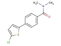 4-(5-chloro-2-thienyl)-N,N-dimethylbenzamide