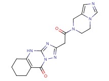 2-[2-(5,6-dihydroimidazo[1,5-a]pyrazin-7(8H)-yl)-2-oxoethyl]-5,6,7,8-tetrahydro[1,2,4]triazolo[5,1-b]quinazolin-9(4H)-one