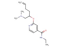 2-({1-[(dimethylamino)methyl]pent-4-en-1-yl}oxy)-N-ethylisonicotinamide