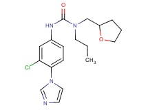 N'-[3-chloro-4-(1H-imidazol-1-yl)phenyl]-N-propyl-N-(tetrahydrofuran-2-ylmethyl)urea