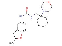 N-(2-methyl-2,3-dihydro-1-benzofuran-5-yl)-N'-[(1-morpholin-4-ylcyclohexyl)methyl]urea