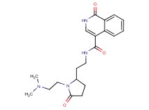 N-(2-{1-[2-(dimethylamino)ethyl]-5-oxopyrrolidin-2-yl}ethyl)-1-oxo-1,2-dihydroisoquinoline-4-carboxamide
