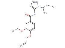4-(allyloxy)-N-(1-sec-butyl-1H-pyrazol-5-yl)-3-ethoxybenzamide