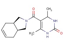 5-[(3aR*,7aS*)-1,3,3a,4,7,7a-hexahydro-2H-isoindol-2-ylcarbonyl]-4,6-dimethyl-3,4-dihydropyrimidin-2(1H)-one