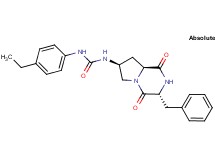 N-[(3R,7S,8aS)-3-benzyl-1,4-dioxooctahydropyrrolo[1,2-a]pyrazin-7-yl]-N'-(4-ethylphenyl)urea