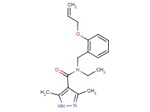 N-[2-(allyloxy)benzyl]-N-ethyl-3,5-dimethyl-1H-pyrazole-4-carboxamide
