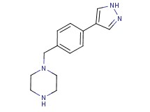 1-[4-(1H-pyrazol-4-yl)benzyl]piperazine