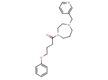 1-(4-phenoxybutanoyl)-4-(3-pyridinylmethyl)-1,4-diazepane