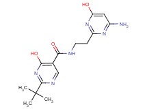 N-[2-(4-amino-6-hydroxypyrimidin-2-yl)ethyl]-2-tert-butyl-4-hydroxypyrimidine-5-carboxamide