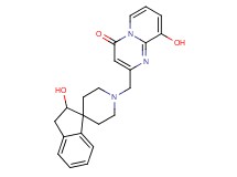9-hydroxy-2-[(2-hydroxy-2,3-dihydro-1'H-spiro[indene-1,4'-piperidin]-1'-yl)methyl]-4H-pyrido[1,2-a]pyrimidin-4-one