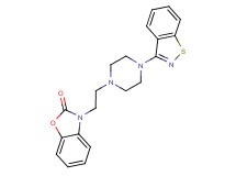 3-{2-[4-(1,2-benzisothiazol-3-yl)piperazin-1-yl]ethyl}-1,3-benzoxazol-2(3H)-one