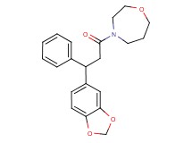 4-[3-(1,3-benzodioxol-5-yl)-3-phenylpropanoyl]-1,4-oxazepane