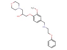 1-(2-methoxy-4-{[(2-phenoxyethyl)amino]methyl}phenoxy)-3-(4-morpholinyl)-2-propanol