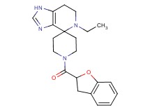 1'-(2,3-dihydro-1-benzofuran-2-ylcarbonyl)-5-ethyl-1,5,6,7-tetrahydrospiro[imidazo[4,5-c]pyridine-4,4'-piperidine]