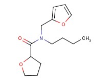 N-butyl-N-(2-furylmethyl)tetrahydrofuran-2-carboxamide