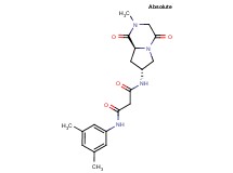 N-(3,5-dimethylphenyl)-N'-[(7R,8aS)-2-methyl-1,4-dioxooctahydropyrrolo[1,2-a]pyrazin-7-yl]malonamide