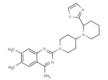 2-(1,3-thiazol-2-yl)-1'-(4,6,7-trimethyl-2-quinazolinyl)-1,4'-bipiperidine