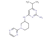 6-isopropyl-N~4~-(1-pyrazin-2-ylpiperidin-3-yl)pyrimidine-2,4-diamine
