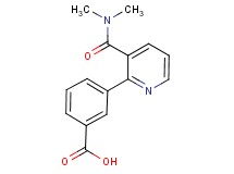 3-{3-[(dimethylamino)carbonyl]pyridin-2-yl}benzoic acid