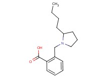 2-[(2-butylpyrrolidin-1-yl)methyl]benzoic acid