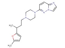 6-{4-[3-(5-methyl-2-furyl)butyl]piperazin-1-yl}imidazo[1,2-b]pyridazine