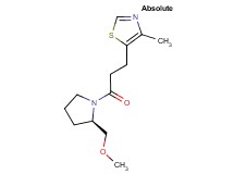 5-{3-[(2R)-2-(methoxymethyl)pyrrolidin-1-yl]-3-oxopropyl}-4-methyl-1,3-thiazole