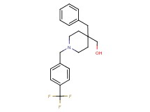 {4-benzyl-1-[4-(trifluoromethyl)benzyl]-4-piperidinyl}methanol
