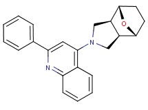 (1R*,2R*,6S*,7S*)-4-(2-phenyl-4-quinolinyl)-10-oxa-4-azatricyclo[5.2.1.0~2,6~]decane