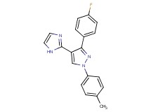 3-(4-fluorophenyl)-4-(1H-imidazol-2-yl)-1-(4-methylphenyl)-1H-pyrazole