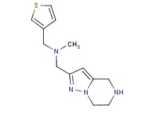 N-methyl-1-(4,5,6,7-tetrahydropyrazolo[1,5-a]pyrazin-2-yl)-N-(3-thienylmethyl)methanamine dihydrochloride