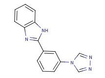 2-[3-(4H-1,2,4-triazol-4-yl)phenyl]-1H-benzimidazole