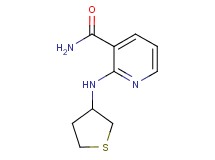 2-(tetrahydro-3-thienylamino)nicotinamide