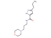 N-[3-(4-morpholinyl)propyl]-3-propyl-1H-pyrazole-5-carboxamide