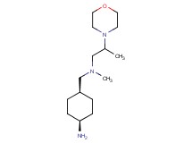 [(cis-4-aminocyclohexyl)methyl]methyl(2-morpholin-4-ylpropyl)amine