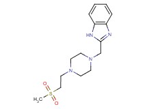 2-({4-[2-(methylsulfonyl)ethyl]piperazin-1-yl}methyl)-1H-benzimidazole