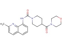 N-(2-methylquinolin-8-yl)-4-(morpholin-4-ylcarbonyl)piperidine-1-carboxamide