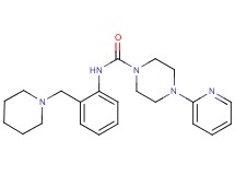 N-[2-(piperidin-1-ylmethyl)phenyl]-4-pyridin-2-ylpiperazine-1-carboxamide