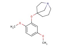 5-(2,5-dimethoxyphenoxy)-1-azabicyclo[3.2.1]octane