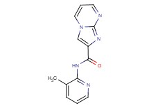 N-(3-methyl-2-pyridinyl)imidazo[1,2-a]pyrimidine-2-carboxamide