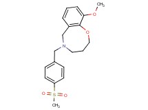 10-methoxy-5-[4-(methylsulfonyl)benzyl]-3,4,5,6-tetrahydro-2H-1,5-benzoxazocine